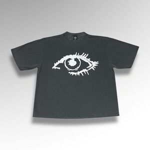 Cosmic Eye Washed Black Tee 👁️